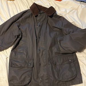 Zara Barbour Waxed Jacket